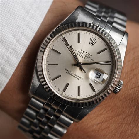 rolex referenza16234 prezzo crescente|Rolex Datejust 36 Ref.16234 Silver Dial Box and Paper 2000.